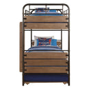 Acme Furniture Adam 37760 Twin Over Twin Bunk Bed With Trundle IMAGE 4