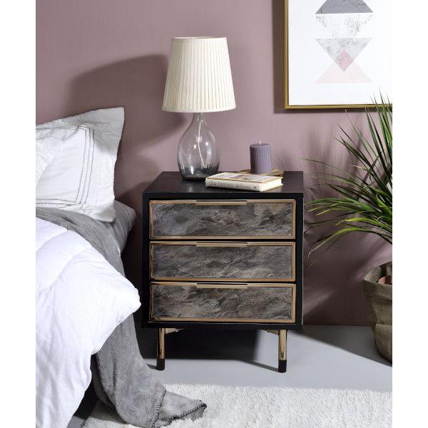 Acme Furniture Arbyrd 3-Drawer Nightstand 97199 IMAGE 5