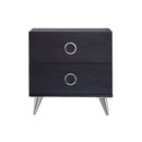 Acme Furniture Elms 97338 Accent Table - Black IMAGE 3