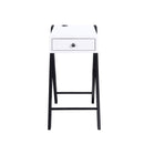 Acme Furniture Fierce 97738 Accent Table - White IMAGE 2