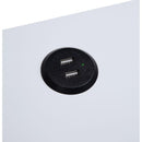 Acme Furniture Fierce 97738 Accent Table - White IMAGE 4