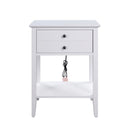 Acme Furniture Grardor 97744 Accent Table - White IMAGE 2