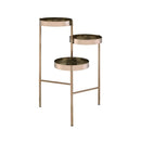 Acme Furniture Namid 97795 Plant Stand - Gold IMAGE 2