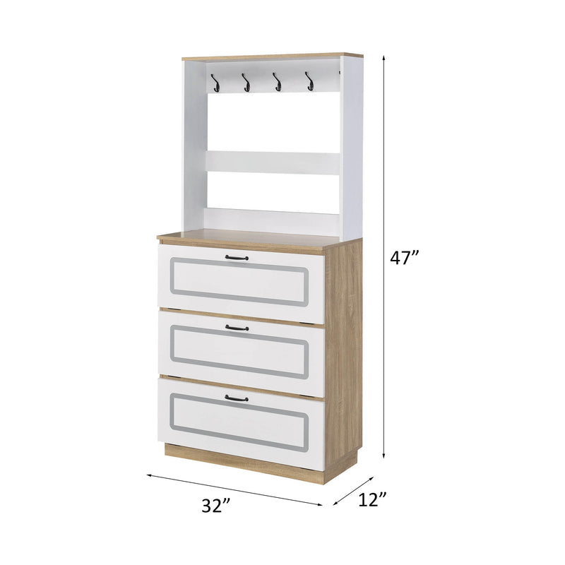 Acme Furniture Hewett 97834 Shoe Cabinet IMAGE 5
