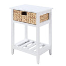 Acme Furniture Chinu 97856 Accent Table - White IMAGE 1