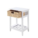 Acme Furniture Chinu 97856 Accent Table - White IMAGE 2