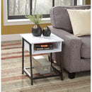 Acme Furniture Taurus 97906 Accent Table - White IMAGE 1