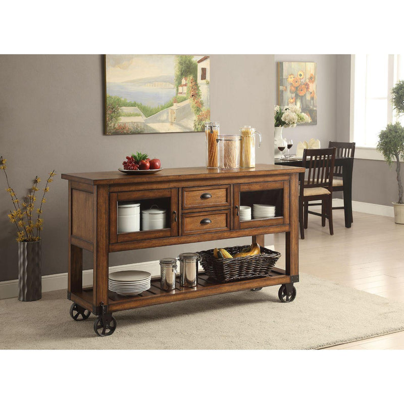 Acme Furniture Kadri 98180 Kitchen Cart IMAGE 1