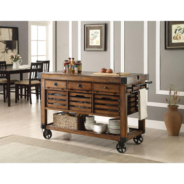 Acme Furniture Kaif 98184 Kitchen Cart IMAGE 1