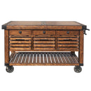 Acme Furniture Kaif 98184 Kitchen Cart IMAGE 3