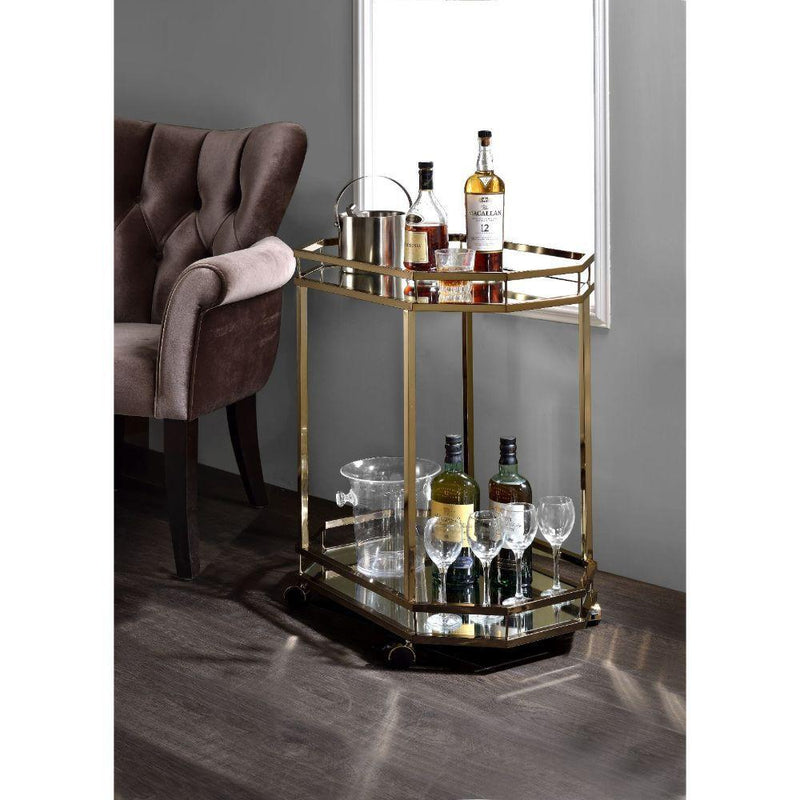 Acme Furniture Lacole 98197 Serving Cart IMAGE 3