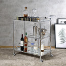 Acme Furniture Splinter 98215 Serving Cart IMAGE 1