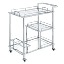Acme Furniture Splinter 98215 Serving Cart IMAGE 2