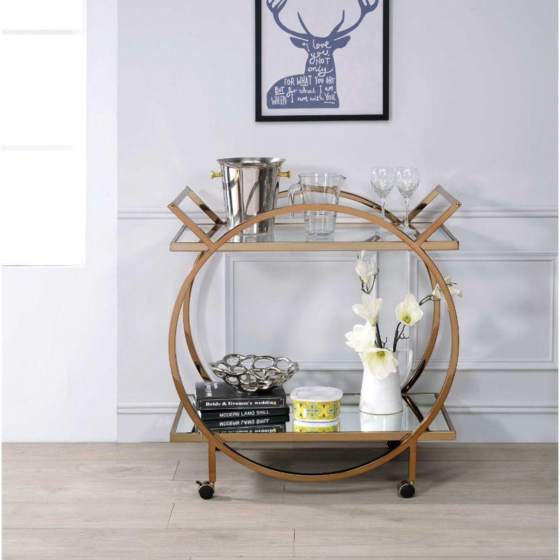 Acme Furniture Traverse 98295 Serving Cart IMAGE 5