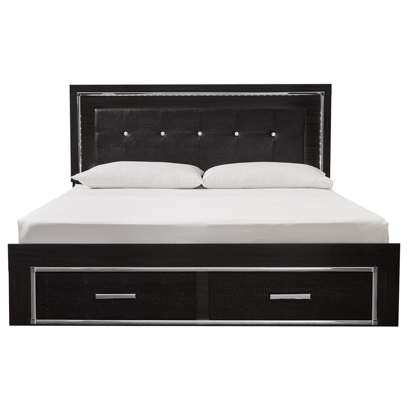 Signature Design by Ashley Kaydell King Upholstered Panel Bed with Storage B1420-58/B1420-56S/B1420-97 IMAGE 2