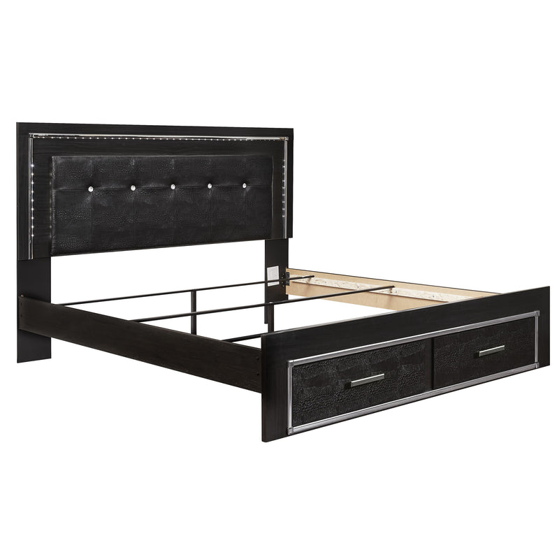 Signature Design by Ashley Kaydell King Upholstered Panel Bed with Storage B1420-58/B1420-56S/B1420-97 IMAGE 4