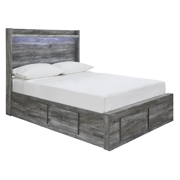 Signature Design by Ashley Baystorm B221B25 Full Panel Bed with 4 Storage Drawers IMAGE 1