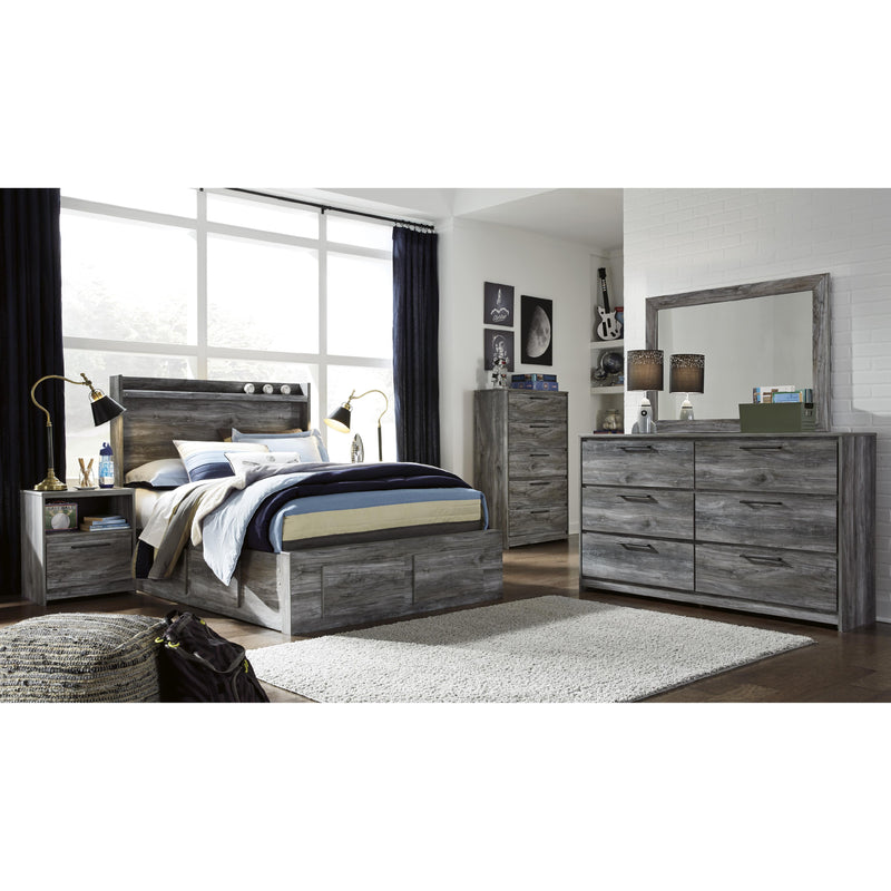 Signature Design by Ashley Baystorm B221B27 Full Panel Bed with 6 Storage Drawers IMAGE 3
