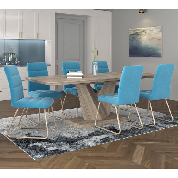 !nspire Eclipse/Livia 7 pc Dinette 207-860OK_440AUQ IMAGE 1