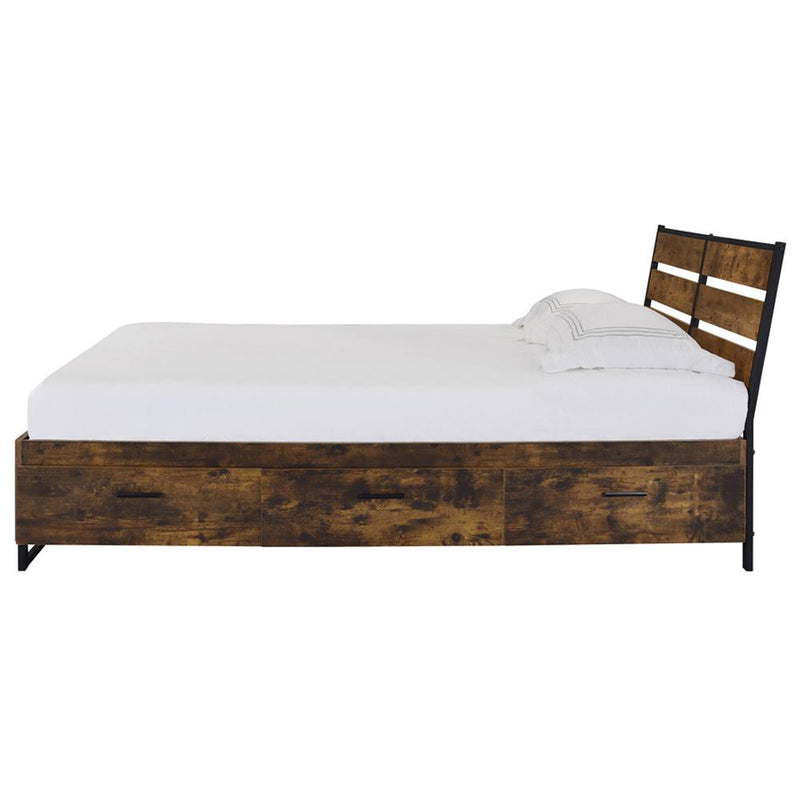 Acme Furniture Juvanth 24260Q Queen Bed With Storage IMAGE 4