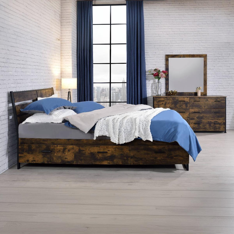 Acme Furniture Juvanth 24260Q Queen Bed With Storage IMAGE 7