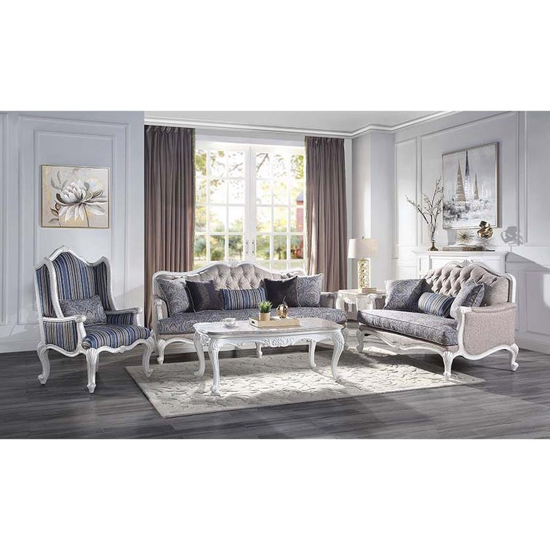 Acme Furniture Ciddrenar 54311 Loveseat With 3 Pillows IMAGE 10