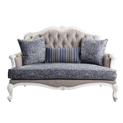 Acme Furniture Ciddrenar 54311 Loveseat With 3 Pillows IMAGE 7