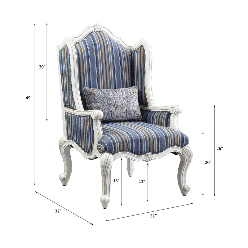 Acme Furniture Ciddrenar 54312 Chair with Pillow IMAGE 7