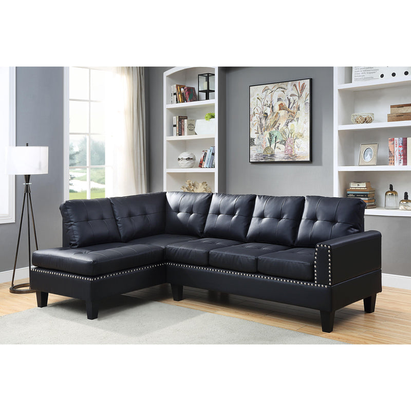 Acme Furniture Jeimmur Polyurethane 2 pc Sectional 56465 IMAGE 6