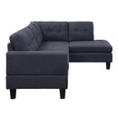 Acme Furniture Jeimmur 56475 Sectional Sofa - Grey IMAGE 3