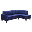 Acme Furniture Jeimmur 56480 Sectional Sofa - Blue IMAGE 1