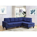 Acme Furniture Jeimmur 56480 Sectional Sofa - Blue IMAGE 6