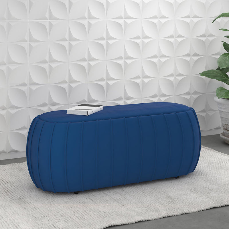 !nspire Gayle Fabric Ottoman 402-565NAV IMAGE 7