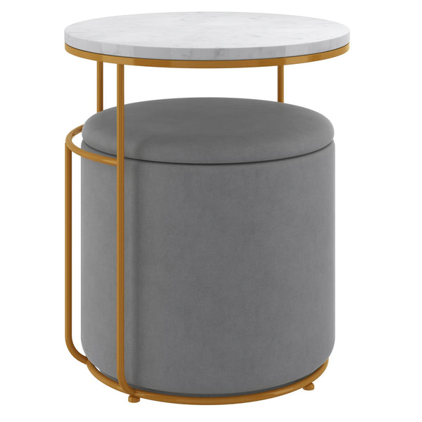 !nspire Leoni Accent Table 501-680GRY IMAGE 1