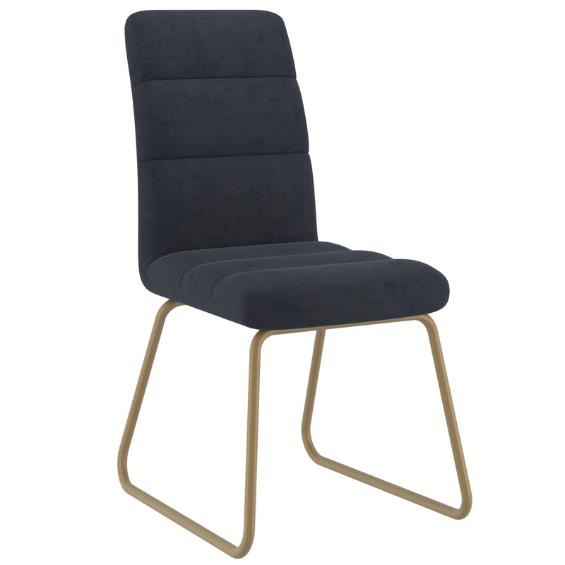 !nspire Livia Stationary Fabric Chair 202-440BLK IMAGE 1