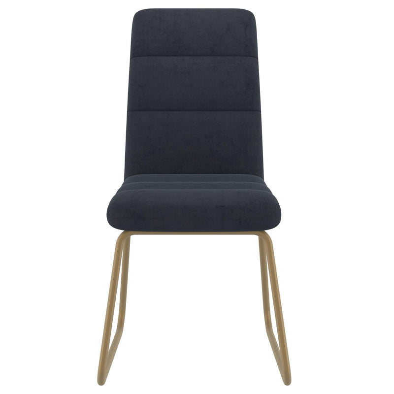 !nspire Livia Stationary Fabric Chair 202-440BLK IMAGE 2