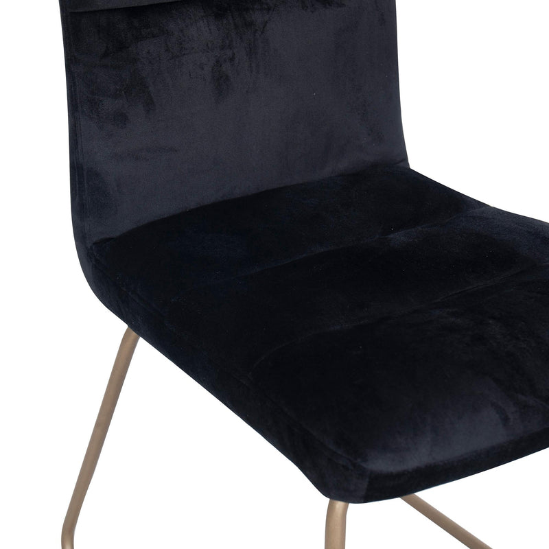 !nspire Livia Stationary Fabric Chair 202-440BLK IMAGE 5