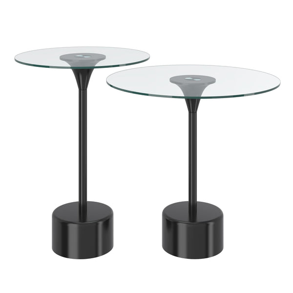 !nspire Tulip Occasional Table Set 501-688BK IMAGE 1