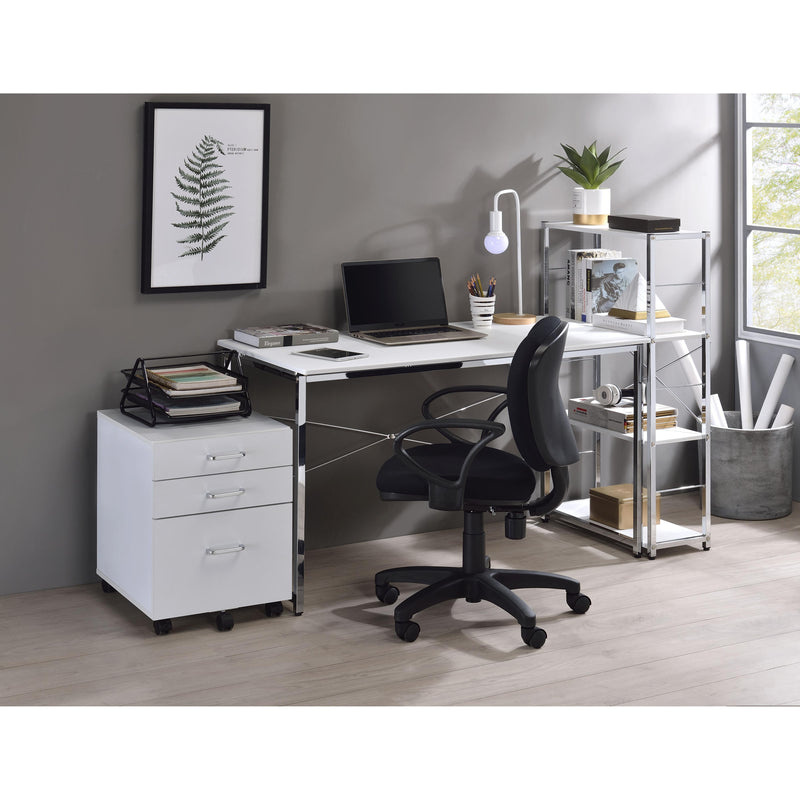 Acme Furniture Tennos 93190 Writing Desk - White IMAGE 4