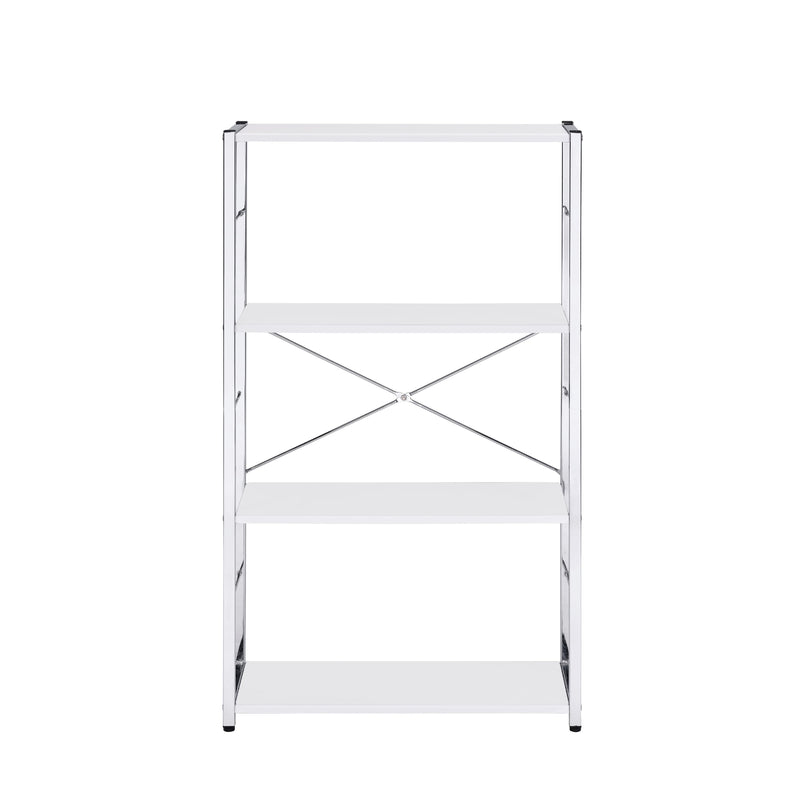 Acme Furniture Tennos 93192 Bookshelf - White IMAGE 2