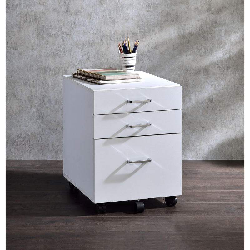 Acme Furniture Tennos 93194 Cabinet - White IMAGE 4