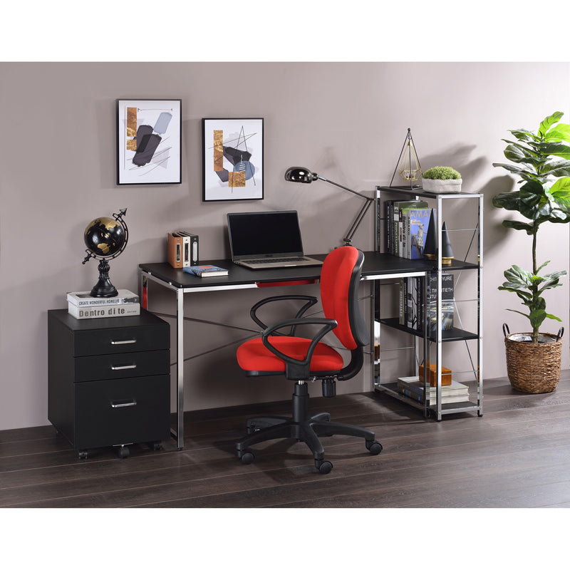 Acme Furniture Tennos 93195 Writing Desk - Black IMAGE 4