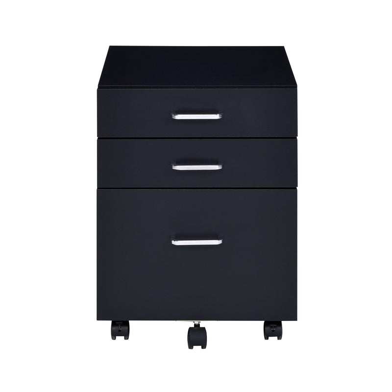 Acme Furniture Tennos 93199 Cabinet - Black IMAGE 2