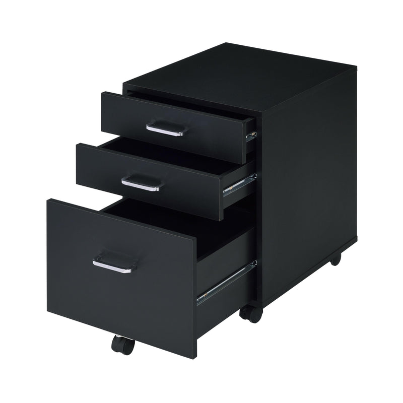 Acme Furniture Tennos 93199 Cabinet - Black IMAGE 3