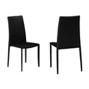 Titus Furniture T3260B Dining Chairs (6/box) (Black) IMAGE 1