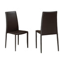 Titus Furniture T2360E Dining Chairs (6/box) (Espresso) IMAGE 1