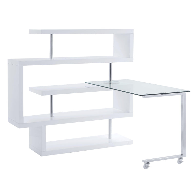 Acme Furniture Raceloma 93179 Writing Desk - White IMAGE 1