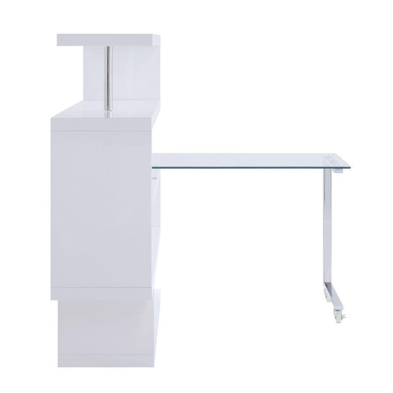 Acme Furniture Raceloma 93179 Writing Desk - White IMAGE 3