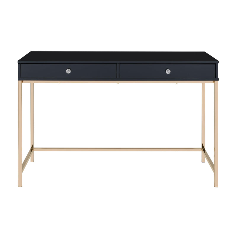 Acme Furniture Ottey 93540 Writing Desk - Black IMAGE 2