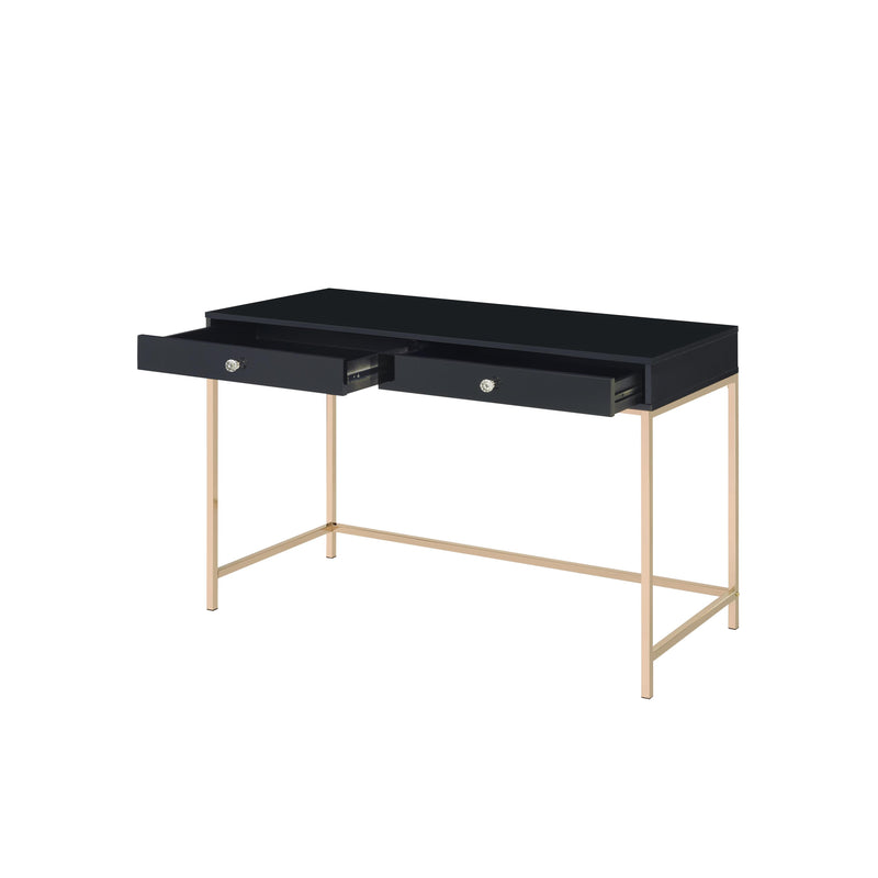 Acme Furniture Ottey 93540 Writing Desk - Black IMAGE 4